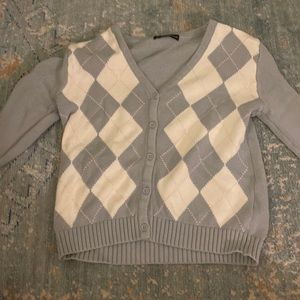 Brandy checkered sweater!